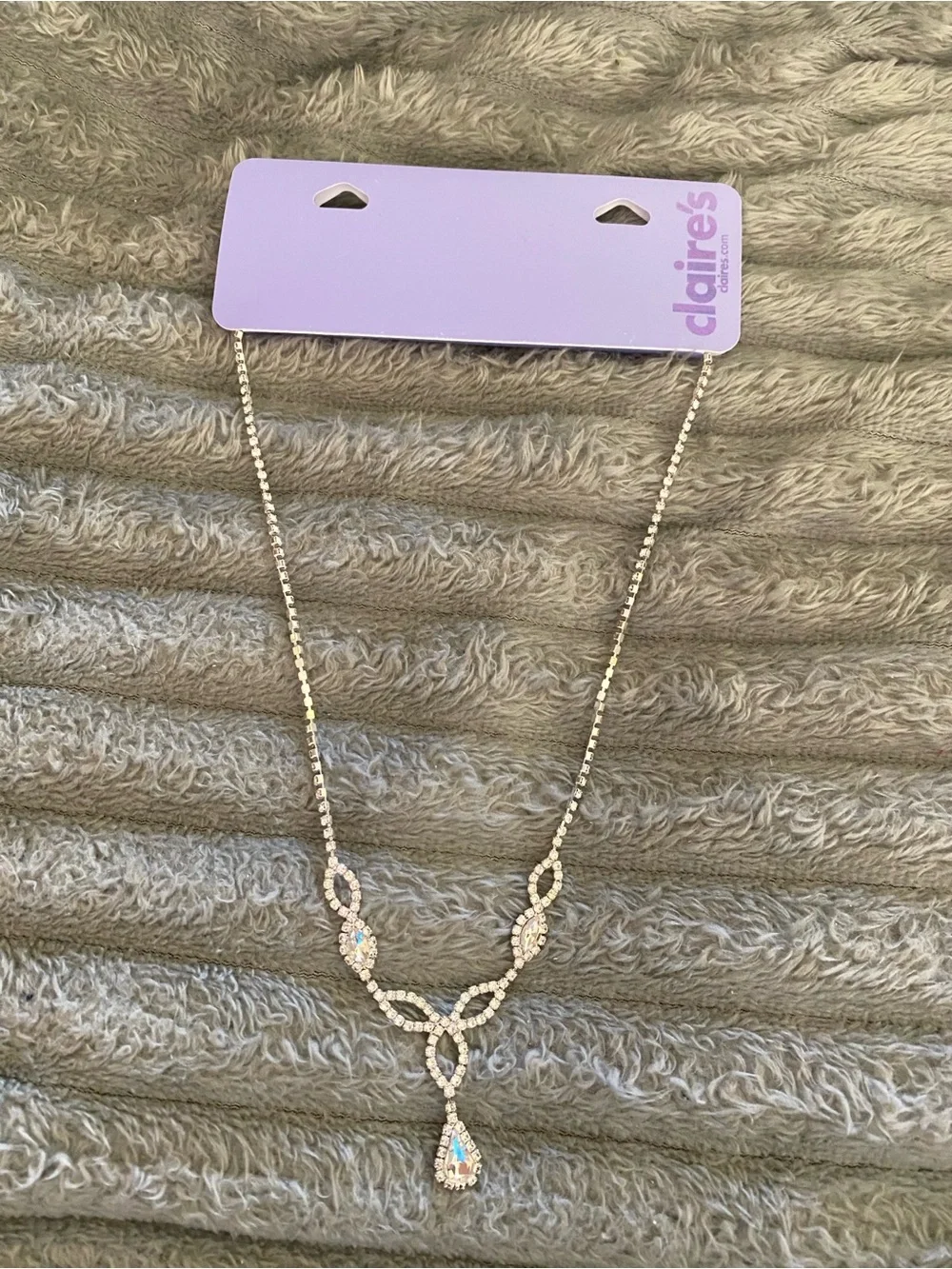 Claires sparkling silver